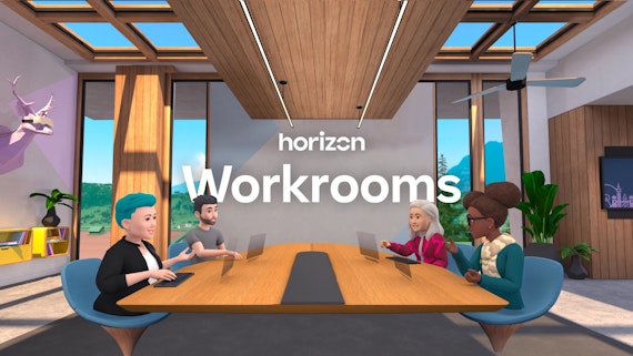 Meta社「Horizon Workrooms」_公式サイト画像